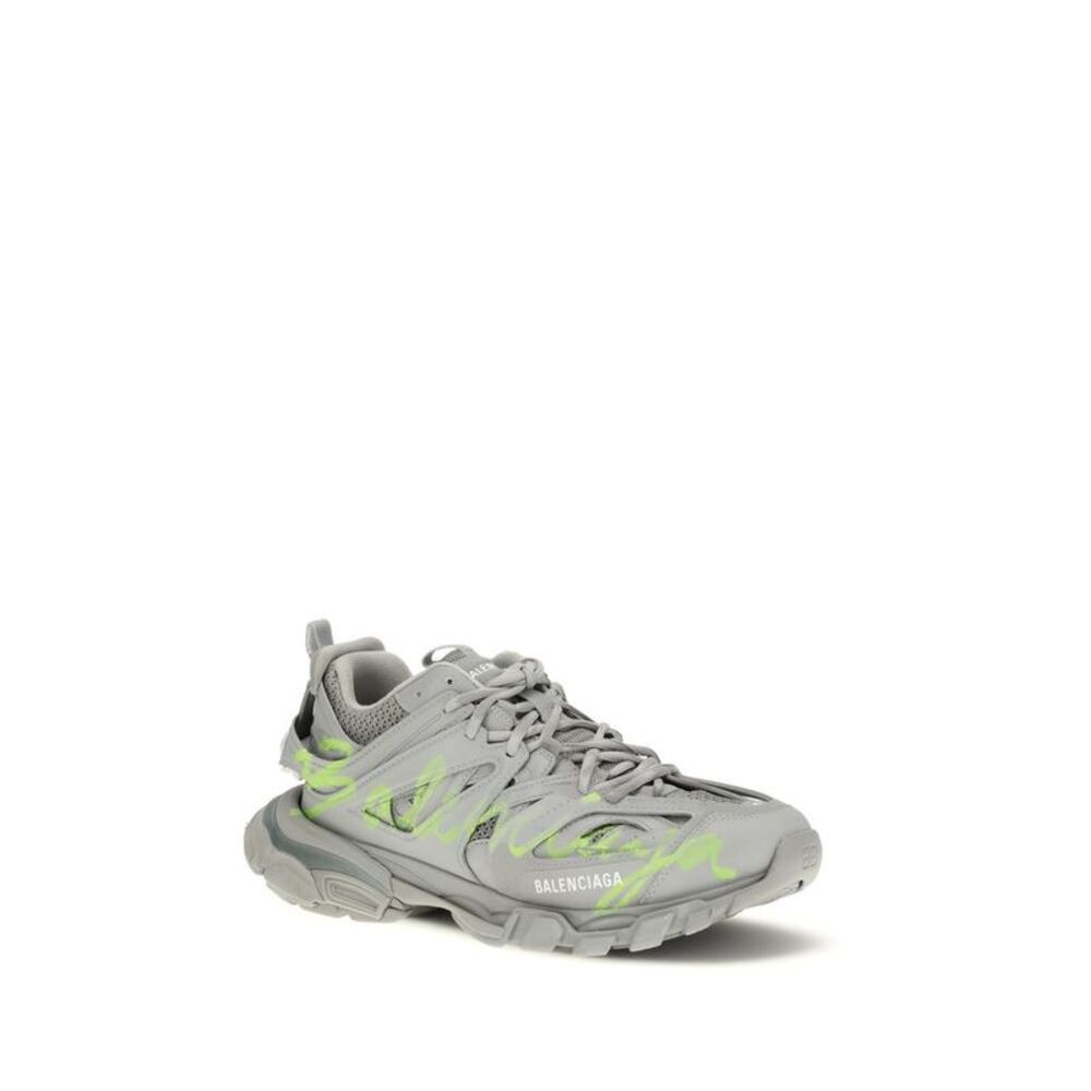 Balenciaga Gray Polyester Athletic Men's Sneakers - Picture 2 of 4